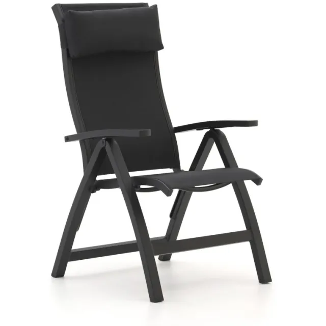 Bellagio tuinmeubelen Bellagio Fermo/Sestino 90cm dining tuinset 3-delig verstelbaar Grijs