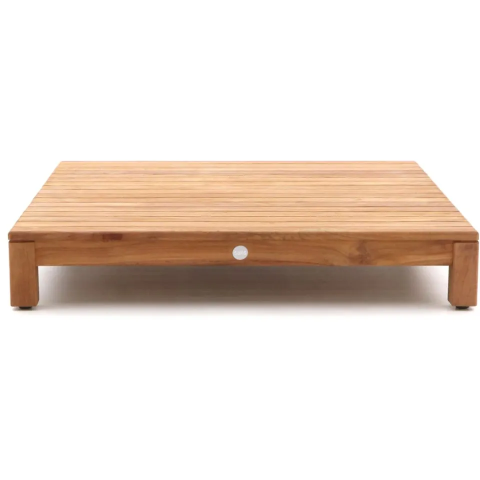 Suns Portofino lounge tuintafel 107x107x18cm bruin, foto 2