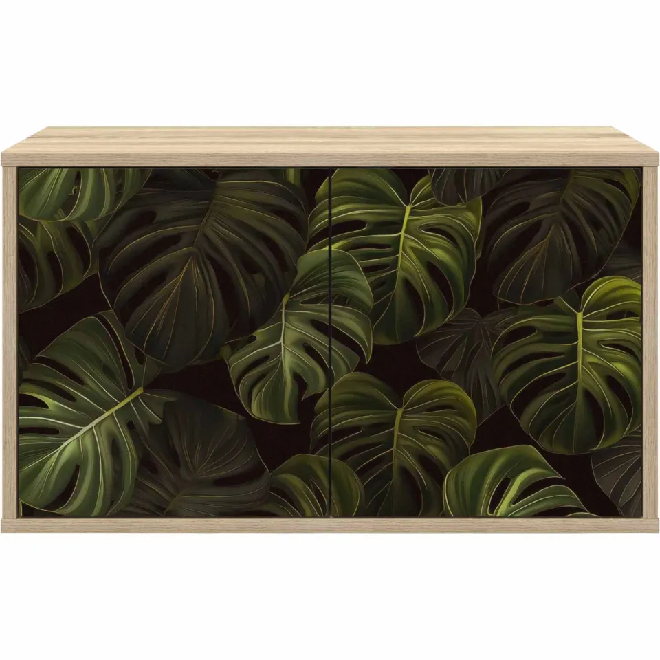 vidaXL Wandgemonteerd tv-meubel ELBURG 69 x 33 x 40 cm Sonoma Eiken, foto 4