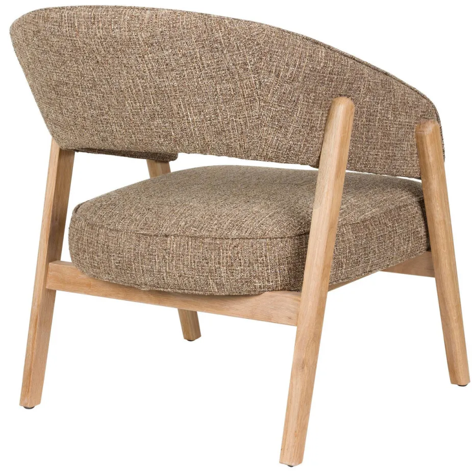 Zuiver fauteuil Bright bruin, foto 3