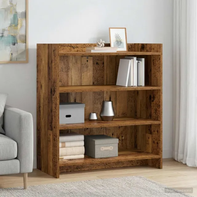 vidaXL Dressoir Oud hout 75 x 36 x 80 cm Bewerkt hout bruin, foto 2