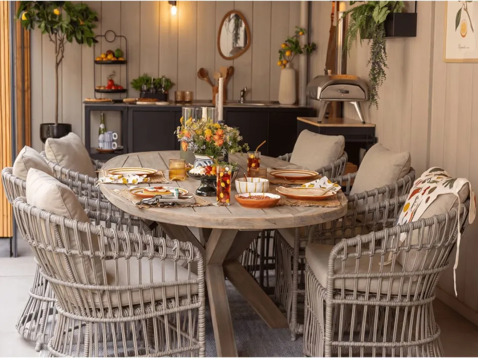 Intenso Furniture Intenso Cameri dining tuinstoel taupe, foto 2