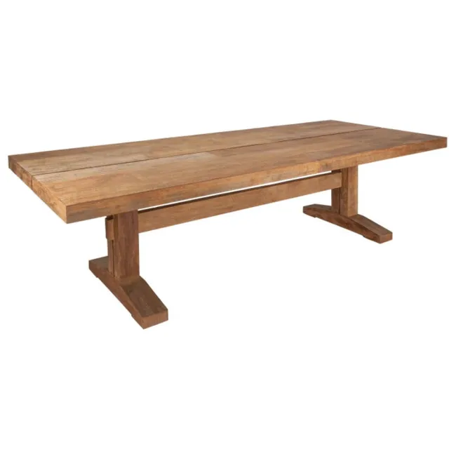DTP Home Classic Borgo eettafel rechthoekig teakhout naturel - 280 x 100 x 78 cm