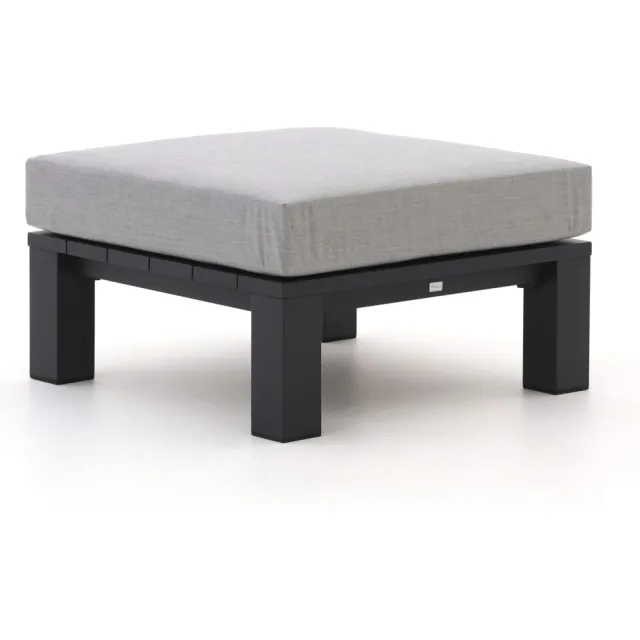 Bellagio tuinmeubelen Bellagio Campazzo lounge voetenbank 85x85x32cm grijs, foto 2