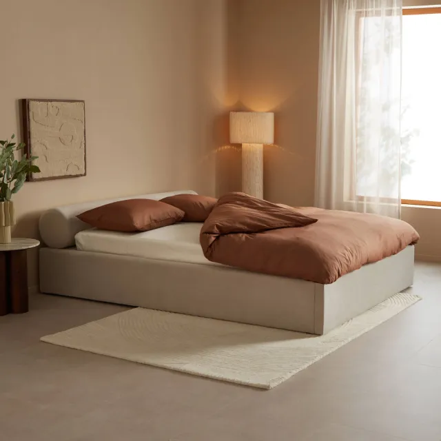 NOUS Living Studio LIVIT Cille bed taupe, foto 2