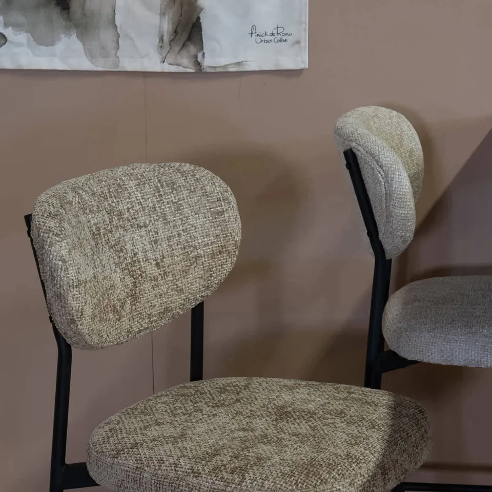 Giga Meubel Vajen barstoel taupe, foto 4