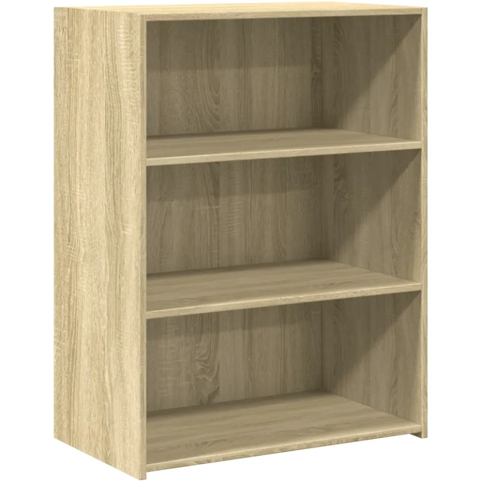 vidaXL Dressoir 70x41x93 cm bewerkt hout sonoma eikenkleurig, foto 3