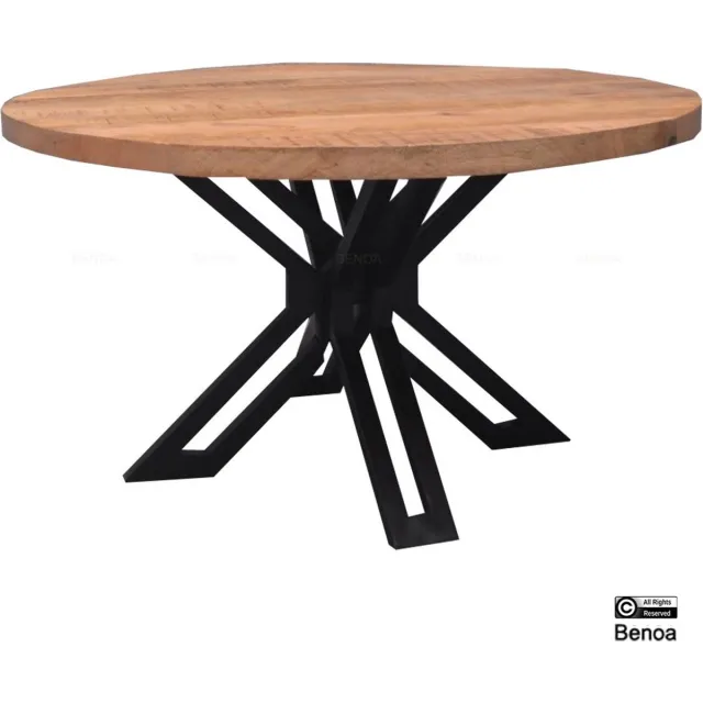 Benoa Salontafel Yana Rond mangohout 60 cm - Naturel