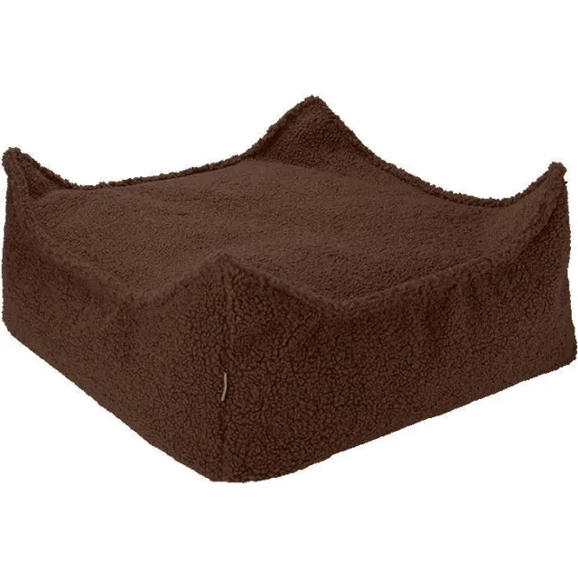 Wigiwama Warm Hazelnoot Vierkante Ottoman