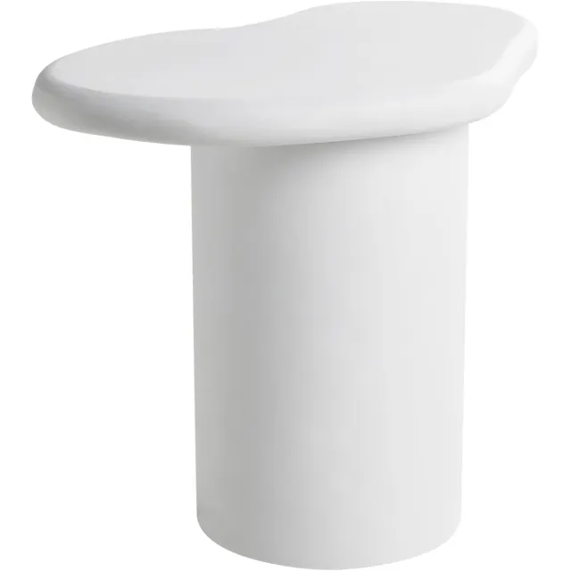 Beliani ARSOLI - Bijzettafel - Gebroken wit - Magnesiumoxide