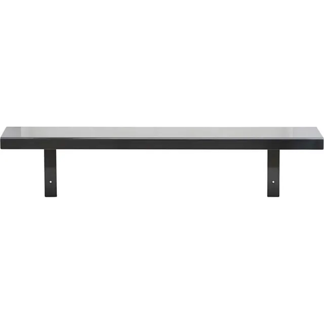 House Doctor Wandplank Raw Zwart 22 x 22 x 100 [gid://shopify/Metaobject/303110226255]