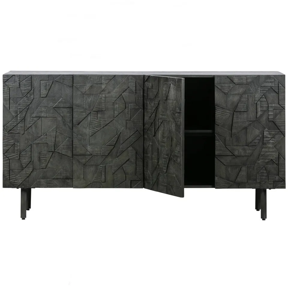 WOOOD Counter dressoir zwart, foto 4