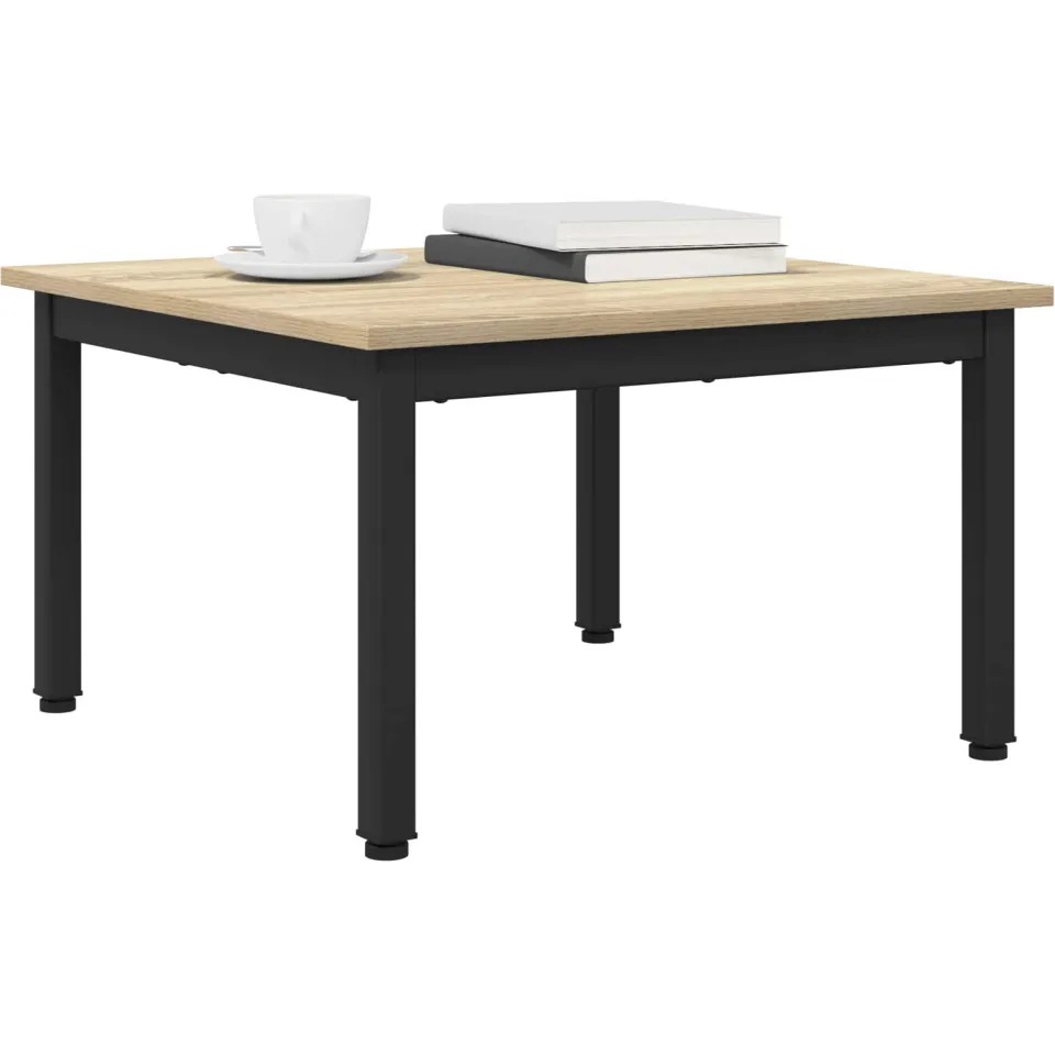 vidaXL Salontafel Sonoma Eiken 60 x 60 x 36 cm Bewerkt hout, foto 2