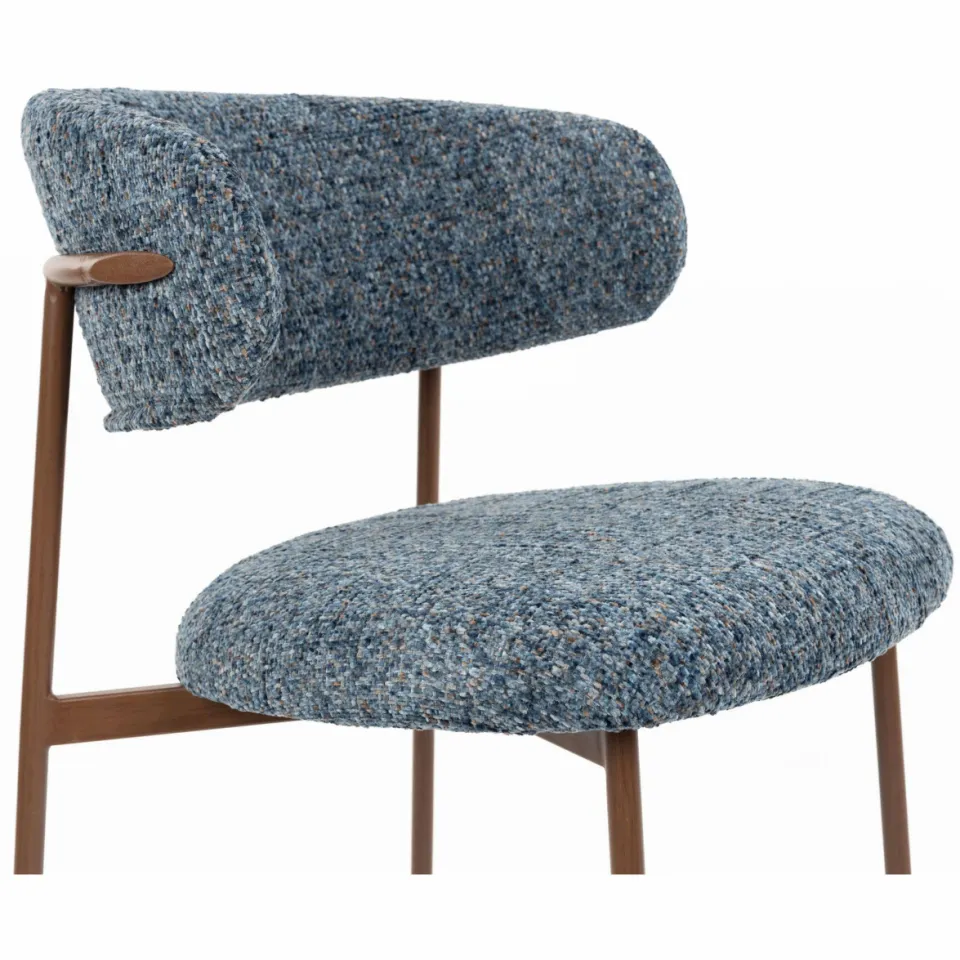 Housecraft Living Claes eetkamerstoel blauw, foto 8