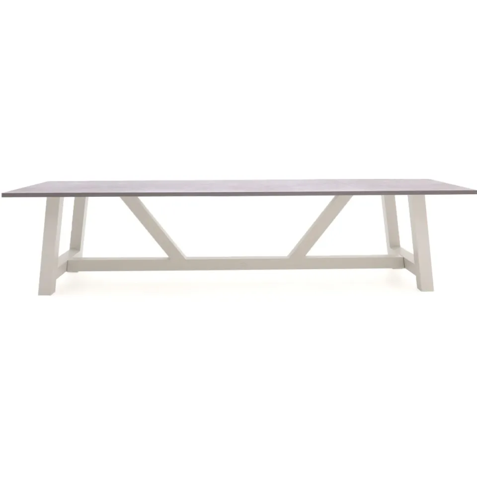 Bellagio tuinmeubelen Bellagio Bresimo dining tuintafel 317x100cm Wit
