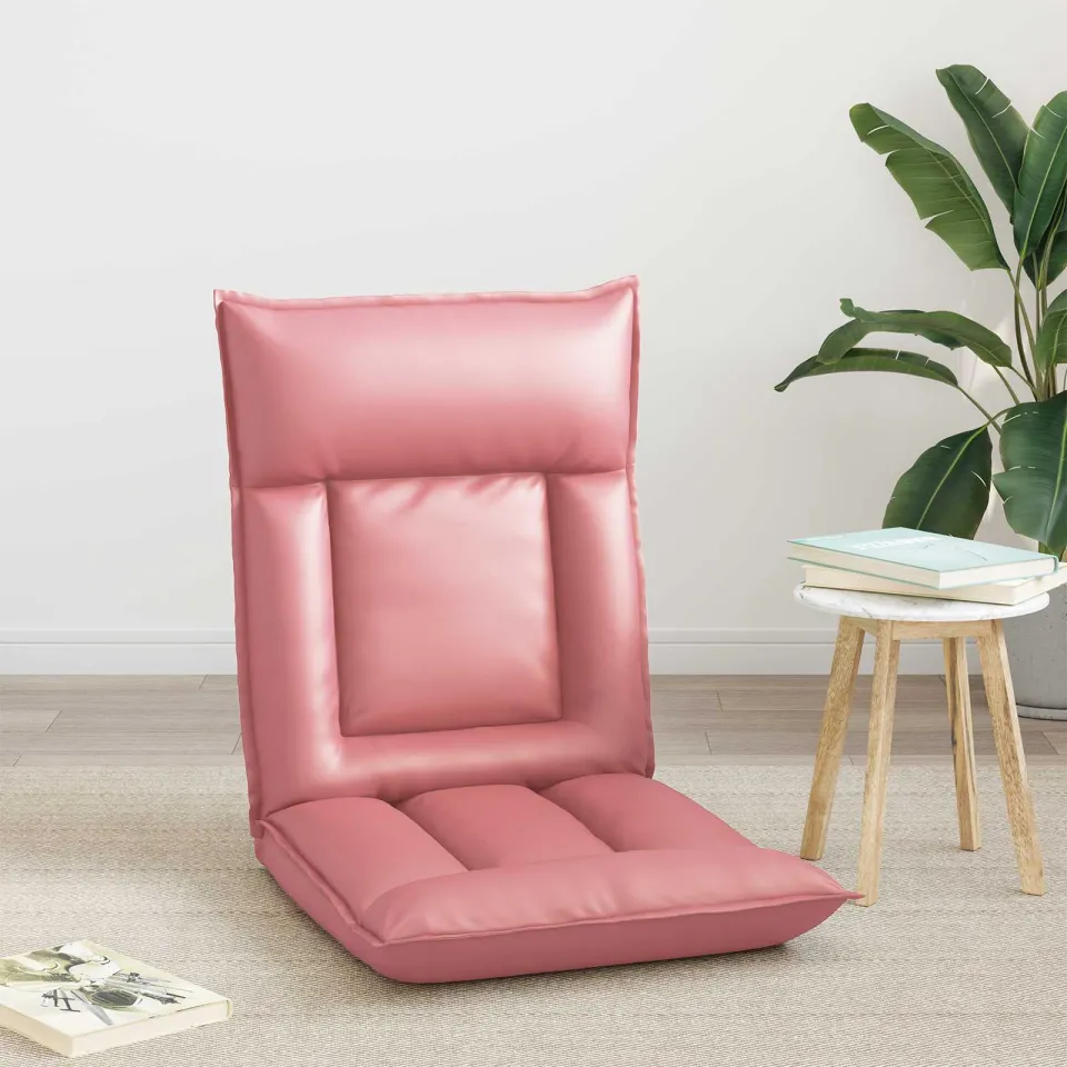 vidaXL Verstelbare vlo stoelen Roze Kunstleer, foto 3