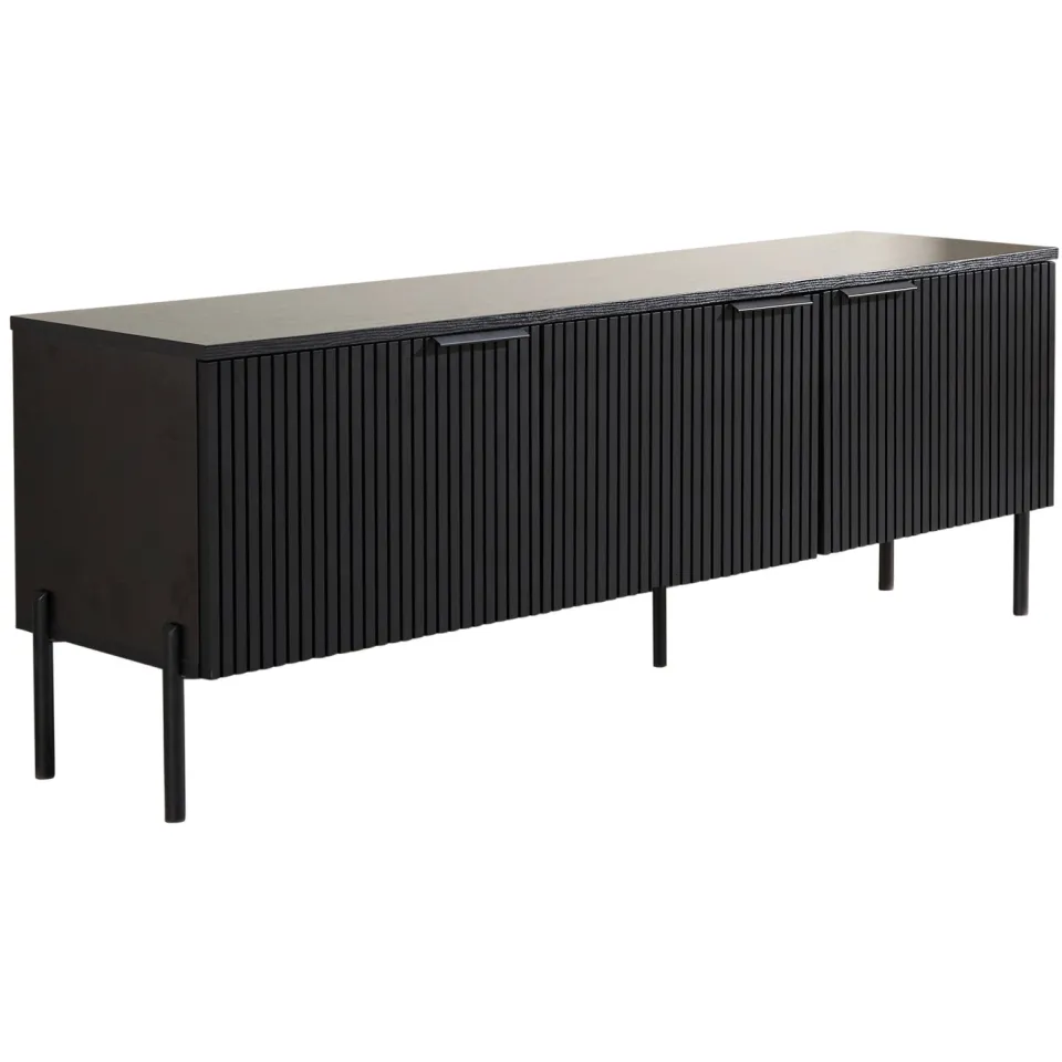NOUS Living Joss tv-meubel zwart