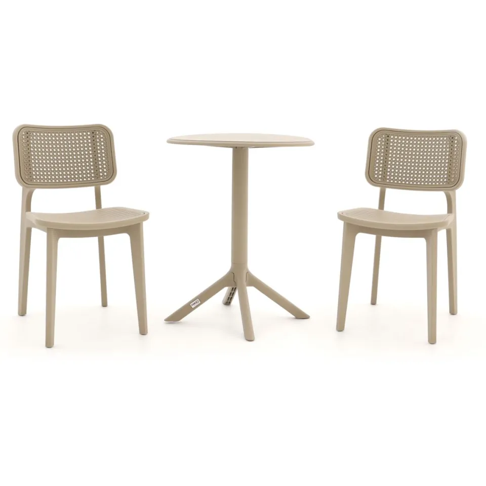 Forza Furniture Forza Xitta/Rieti ø60cm balkonset 3-delig, foto 4