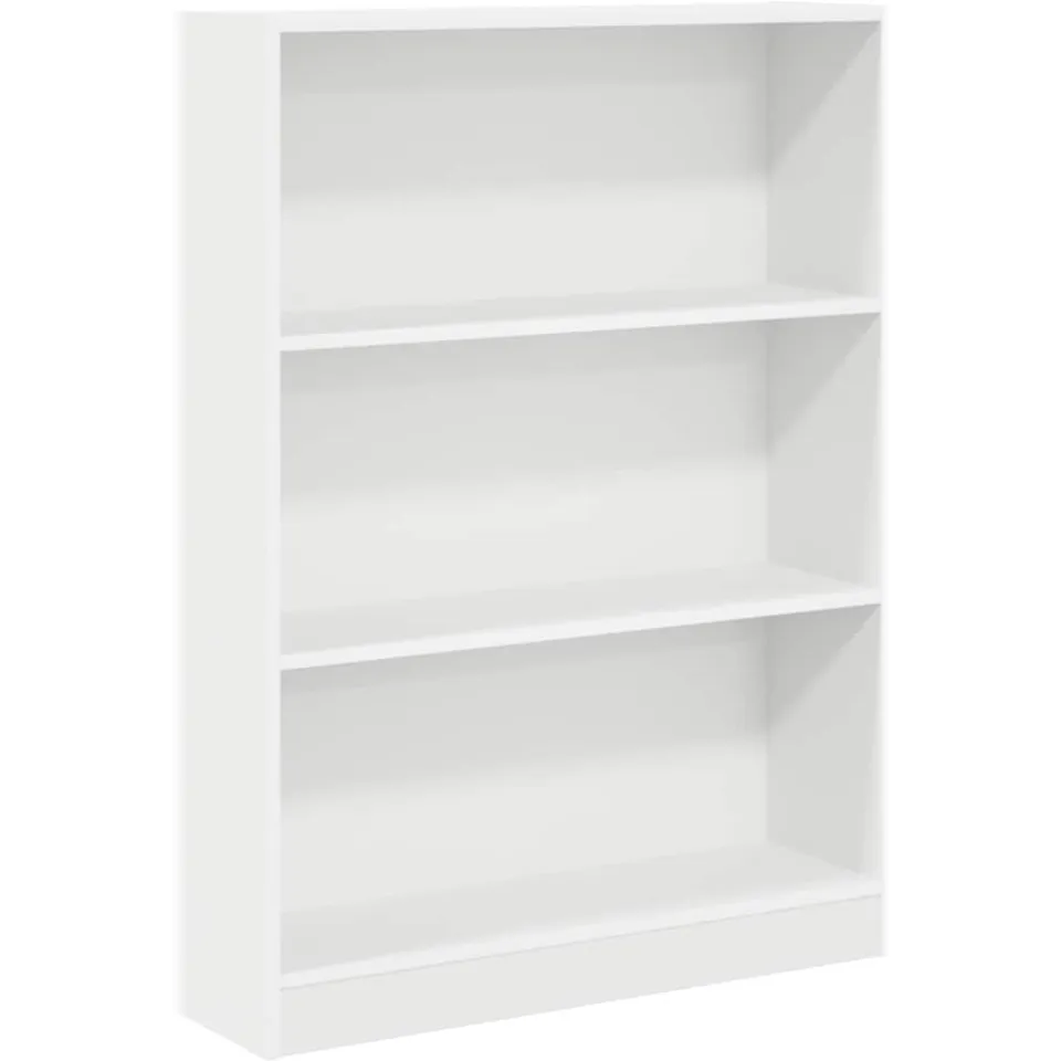 vidaXL Boekenkast 80x24x109 cm bewerkt hout wit