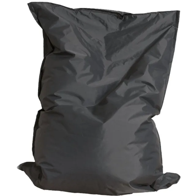Bobbel Home Zitzak Bella - Ruime zitzakken - Kussen - Nylon - 100x150 cm - Voor Binnen en Buiten - Zwart