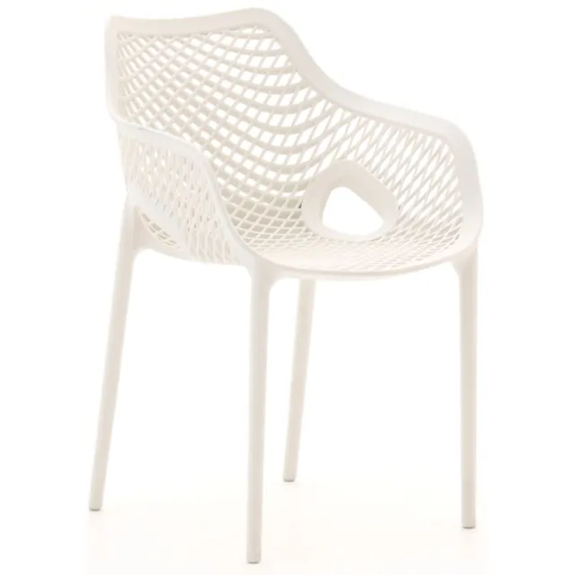 Forza Furniture Forza Ripi/Aziano ø 60cm balkonset 3-delig stapelbaar groen, foto 5