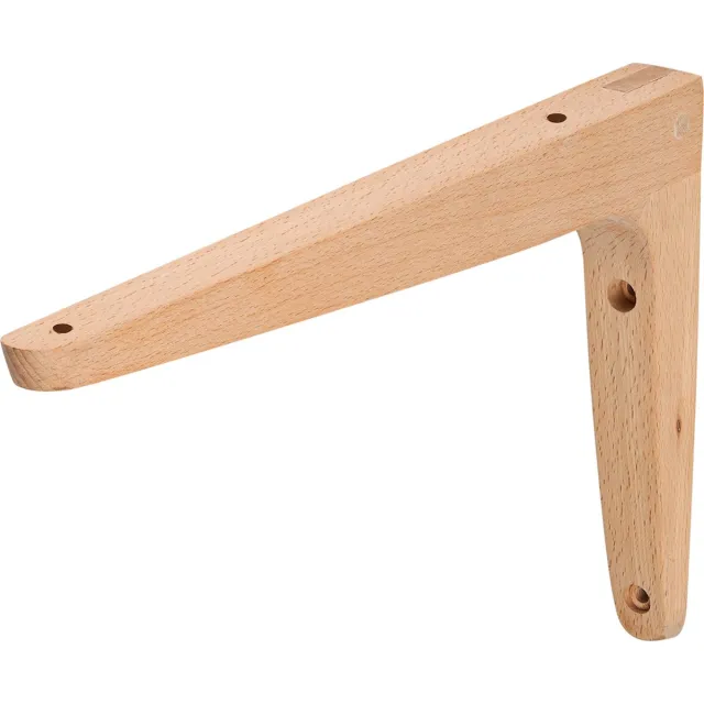 Wovar Houten Plankdrager L|Model 20 x 30 cm Beuken | Per Stuk Houtkleur