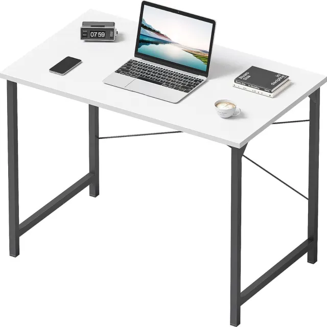 CubiCubi Computerbureau 32" thuiskantoor laptop bureau bureau moderne eenvoudige stijl wit