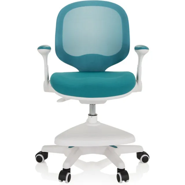 hjh office Kinder bureaustoel KID ERGO groeit mee met het kind Stof/Netstof blauw hjh OFFICE