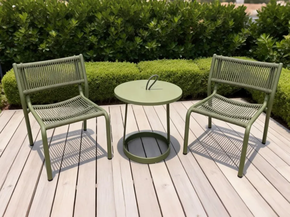 Manifesto Furniture Manifesto Salemi bijzet tuintafel ø47 (h:52,5cm) groen, foto 3