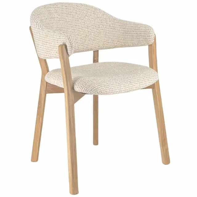 Giga Meubel Uppsala eetkamerstoel beige, foto 2