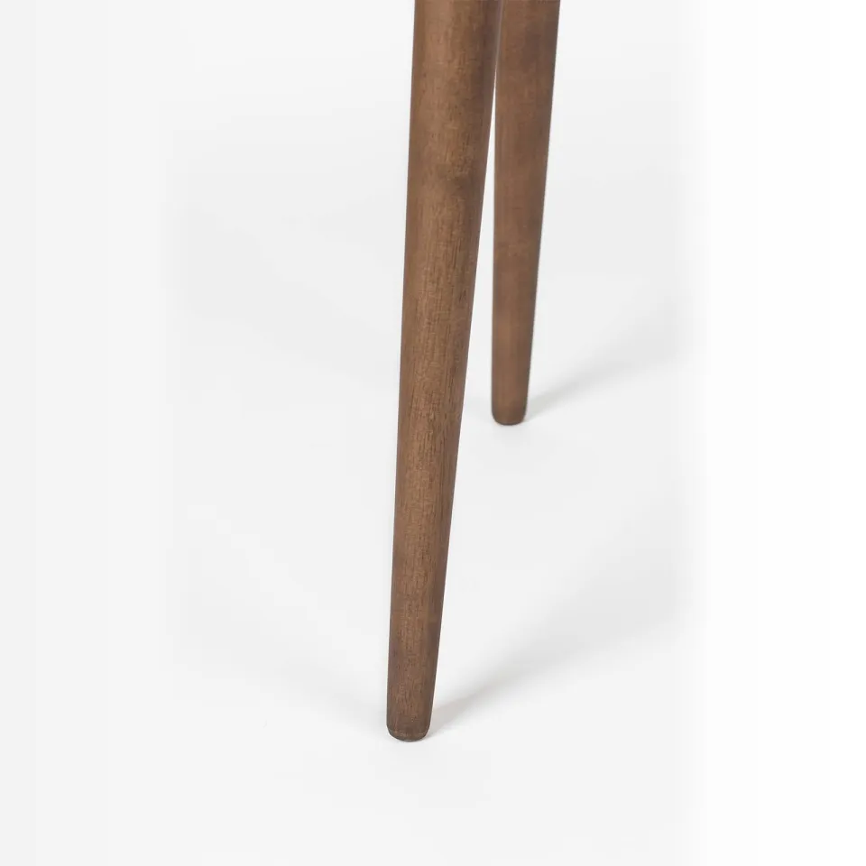 Zuiver sidetable Barbier walnoot, foto 7