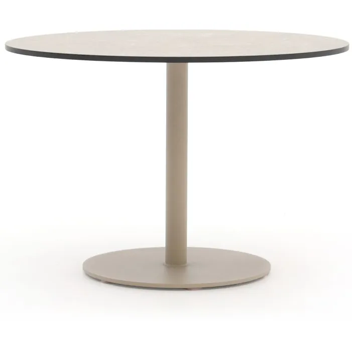 Tierra Outdoor Solea lounge tuintafel ø 50cm (h: 34cm) taupe, foto 3