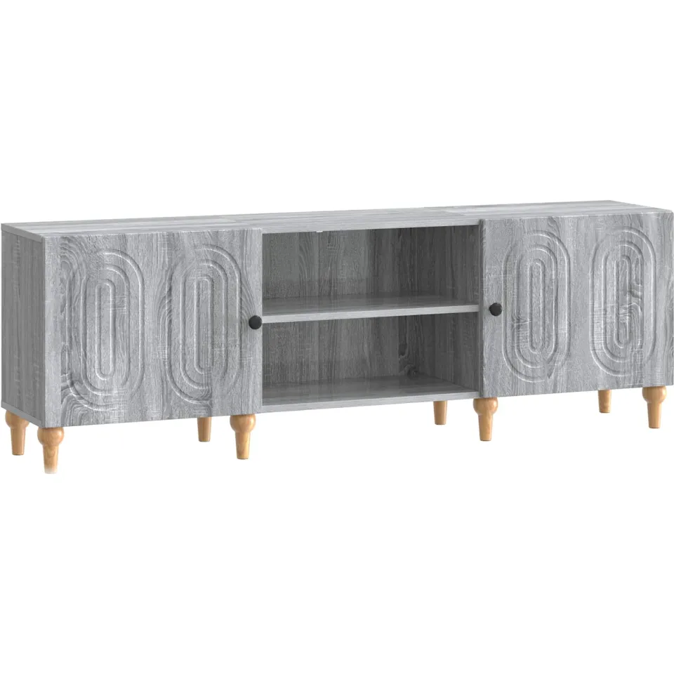 vidaXL TV-kast 150 x 31 x 50 cm Grijs sonoma Bewerkt hout, foto 3