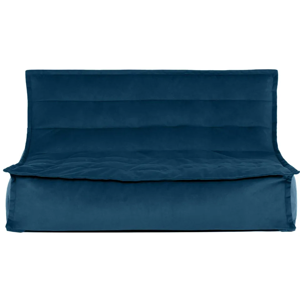 icon Zitzakligstoel Kota - Fluwelen XL Zitzak - Marineblauw, foto 4