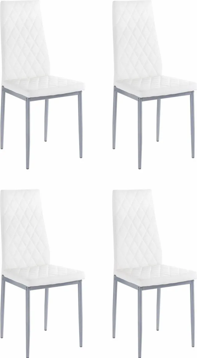 Notio Living Brooke-Stoel - Set van 4 - Wit