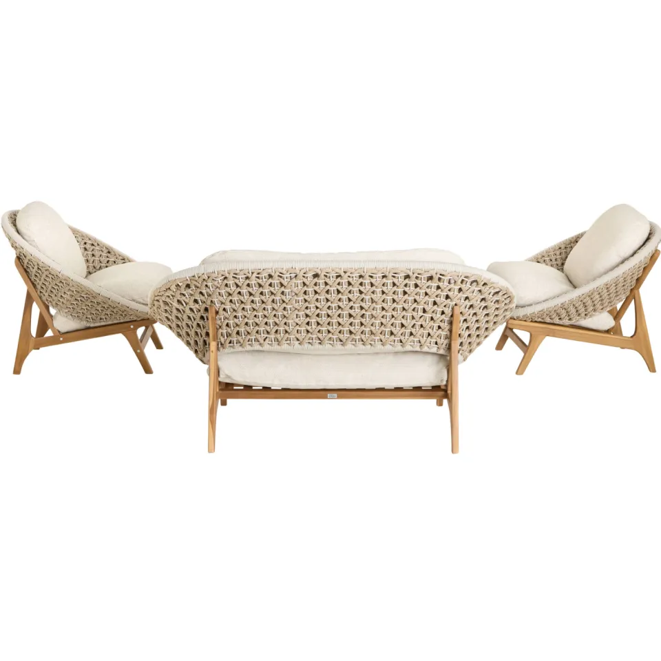Studio LIVIT loungeset Malang teak beige