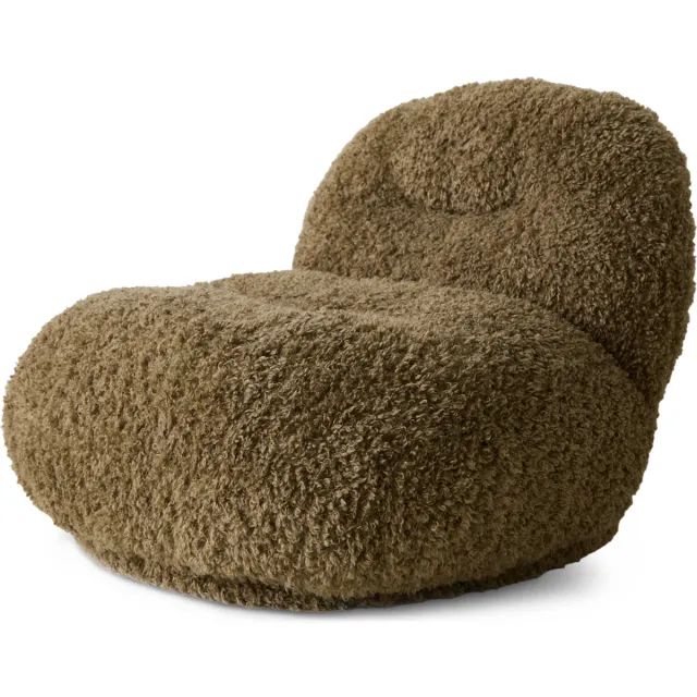 HKLIVING fauteuil Meloa olijfgroen