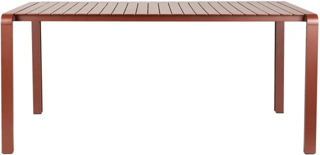 Zuiver Vondel Tuintafel 168,5x87 cm Rood