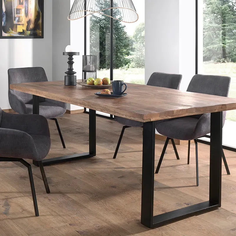eettafel Nena Mangolia bruin, foto 2