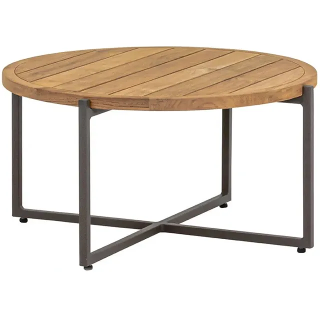 Apple Bee Condor Coffee Tafel Taupe- Ø94x44 cm TaupeBruin