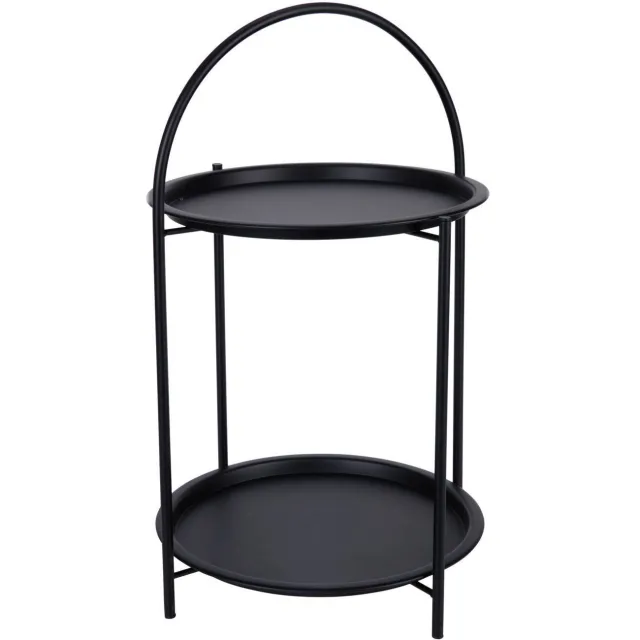 Pro Garden bijzettafel zwart