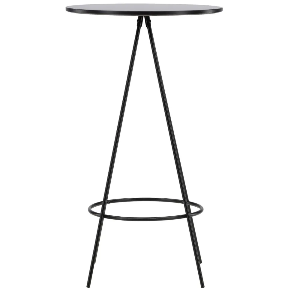 Nohr Ronde Bartafel 'Wykisha' MDF, 60cm Zwart