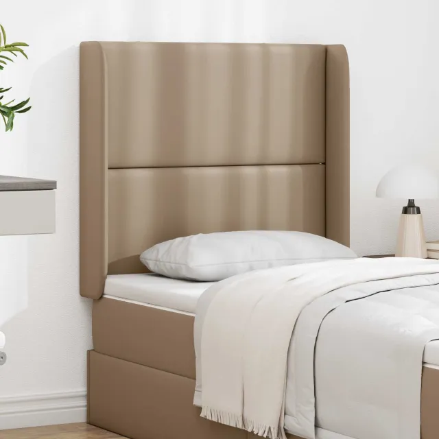 vidaXL Hoofdbord oor Bruin 80 x 16 x 4 cm PVC