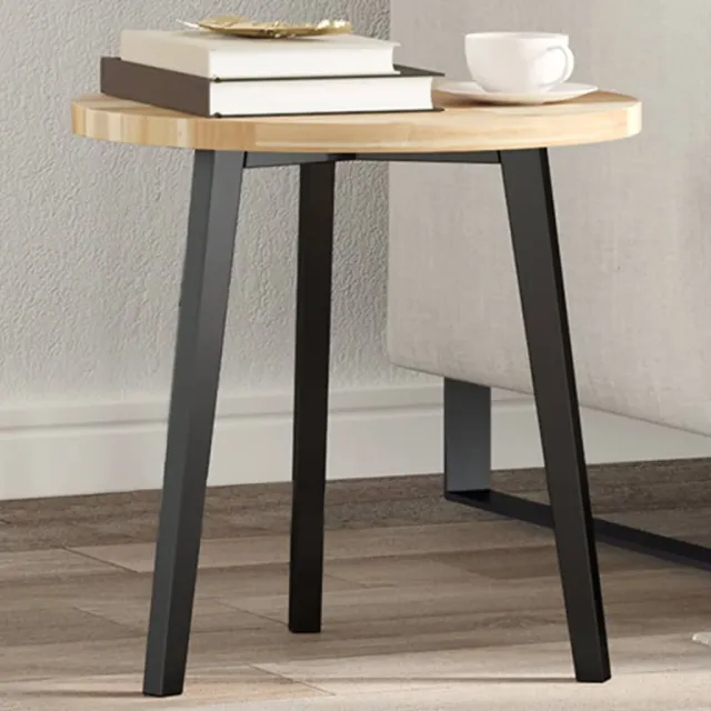 vidaXL Tafelblad rond Ø 40x2 cm massief acaciahout Bruin
