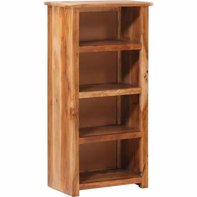 vidaXL Boekenkast 50x30x100 cm massief hout Bruin