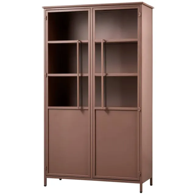 WOOOD Exhibit vitrinekast bruin tan