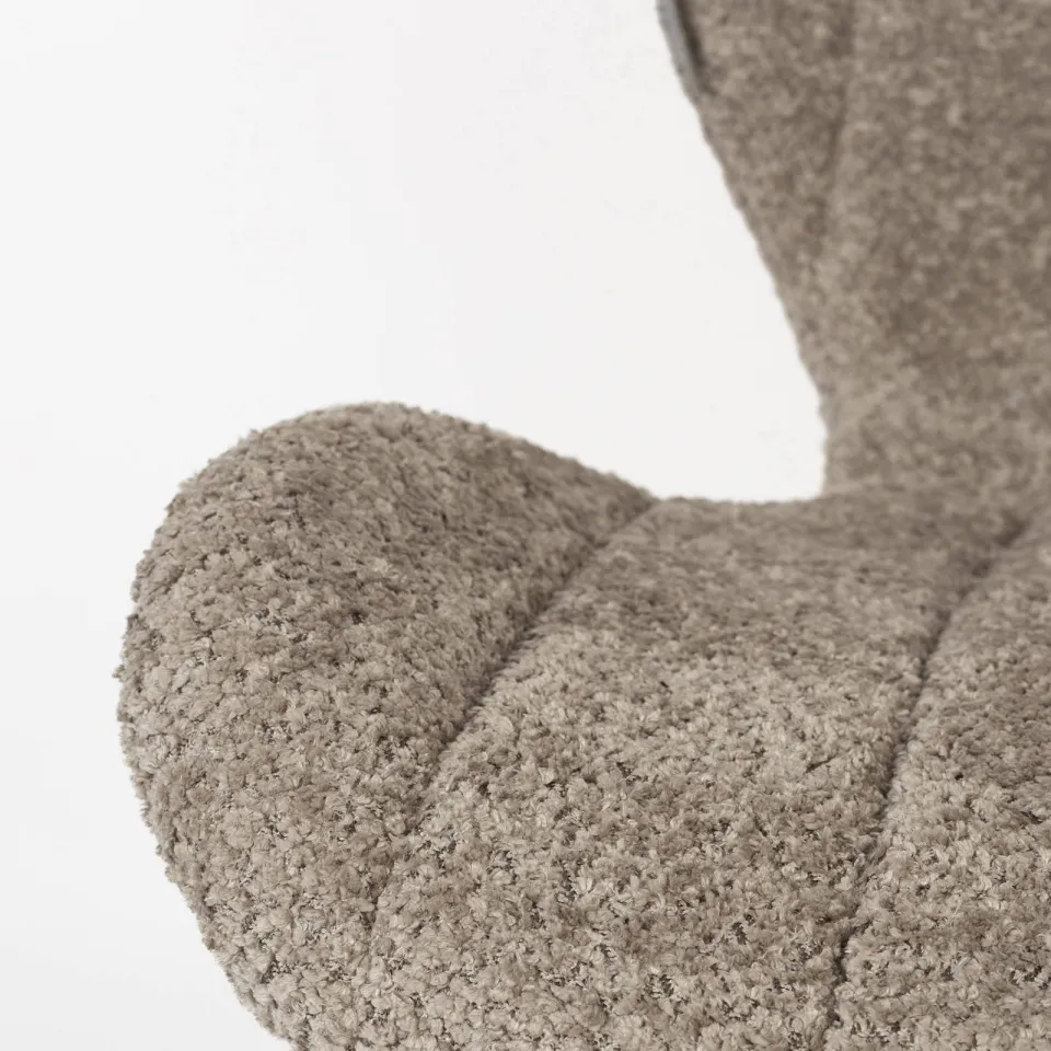 Zuiver OMG Soft eetkamerstoel beige, foto 7