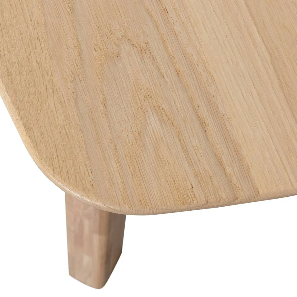 WOOOD Tablo Eettafel Deens Ovaal 180x100 - Eiken - Transparant, foto 3