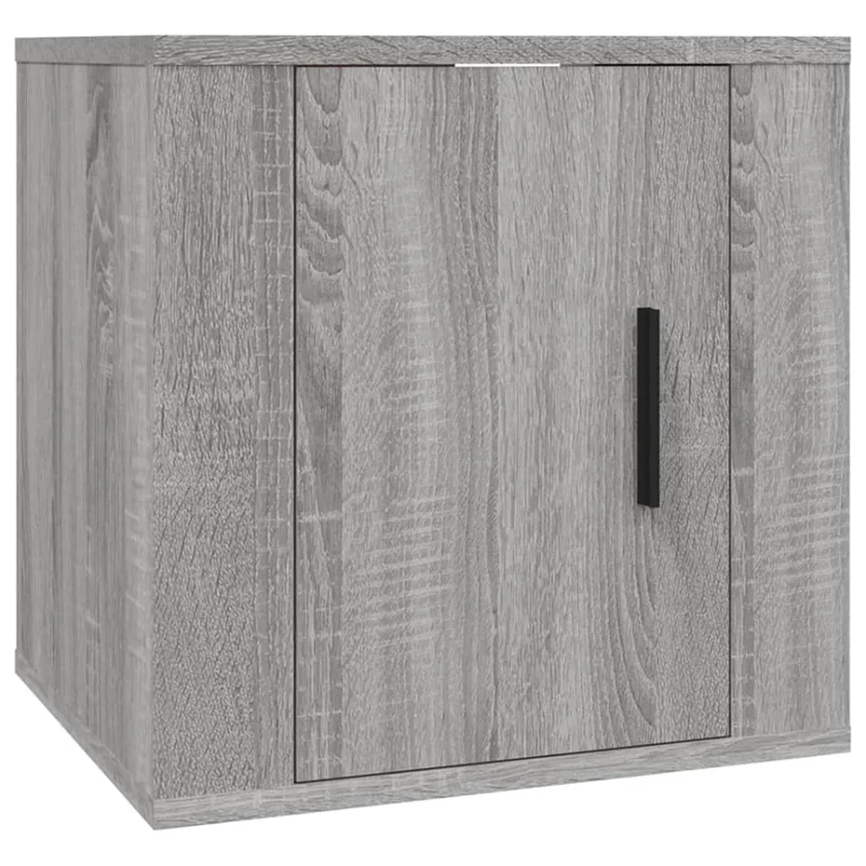 vidaXL Tv-wandmeubel 40x34,5x40 cm grijs sonoma eikenkleurig, foto 3