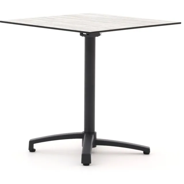 Bellagio tuinmeubelen Bellagio Canzo klaptafel 70x70x73cm Grijs